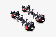 Load image into Gallery viewer, Nivelador LEVTOP PLUS para instalación de top y elementos decorativos con ángulo variable con ventosas de vacío RV175 y goma anti mancha.  Para acercar, nivelar, o mover top de cocina/baño y otros elementos decorativos durante la fase de instalación. Adecuado para instalaciones tanto en plano como en esquina.