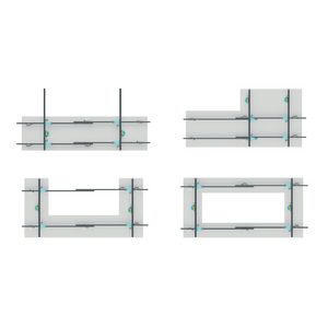 KERALIFT de 340x160 cm + 8 ventosas PRO-GRIP + 4 soportes de seguridad (Art. 1A6) - Sigma Spain