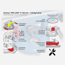 Load image into Gallery viewer, KERALIFT de 340x160 cm + 8 ventosas PRO-GRIP + 4 soportes de seguridad (Art. 1A6) - Sigma Spain

